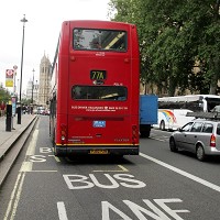 Fewer buses and lorries on roads